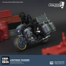 11974 新品在庫 TOYS ALLIANCE OSTRICH EXPRESS FAV-BX06 Lightning Thunder 稲妻と雷 3.75 1/18_画像4