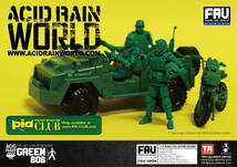 30202 新品在庫 限定品 ACID RAIN アシッドレイン FAV-SP04 グリーンボブ GREEN BOB 1/18 3.75 可動フィギュア_画像8