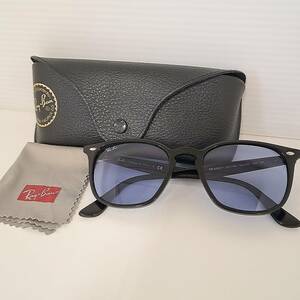 14797/ Ray-Ban レイバン サングラス フルフィットモデル RB4258F 601/80 ケース付き ブラック ライトブルー