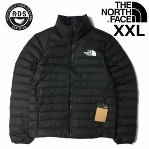 【新品タグ付き】ノースフェイス 550フィル 刺繍ロゴ 軽量ダウンジャケット FLARE DOWN JACKET 2 XXL 即納