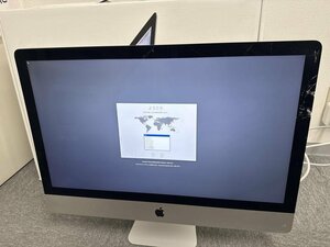 IM1031【ジャンク品】 iMac 27インチ 5K Retina Mid2017 HDD 1TB / メモリ 8GB intel core i5 3.40GHz /170