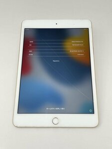 U276【ジャンク品】 iPad mini4 32GB docomo ゴールド