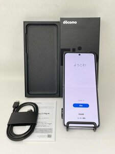 F20【美品・制限○　白ロム】 Galaxy Z Flip4 SC-54C docomo SIMロック解除済 SIMフリー パープル