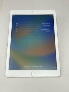 U356【動作確認済・制限○　白ロム】 iPad 第5世代 32GB au シルバー