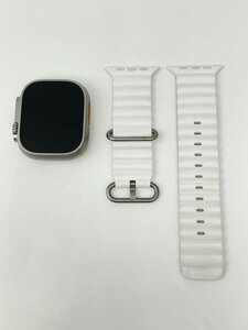 F1【美品】 Apple Watch Ultra GPS + Cellular 49mm　チタニウムケース オーシャンバンド　バッテリー100％