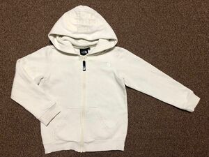 130 THE NORTH FACE ジップアップパーカー　オフホワイト