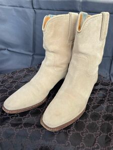 GUCCI Western Boots 36C 23cm 美品 #100