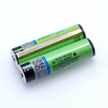 18650　リチウムイオン電池　日本製　PCB保護回路付　NCR18650B　3.7V　3400mAh　長さ69.5mmタイプ　容量保証　2本　 即納_画像5