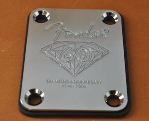 ★Fender DIAMOND ANNIVERSARY 60 ネックジョイントプレート ★