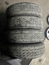 ブリヂストン　エコピア　 タイヤ 195/80R15 107/105LT　ハイエース新車外し4本　製造2023年52週_画像1