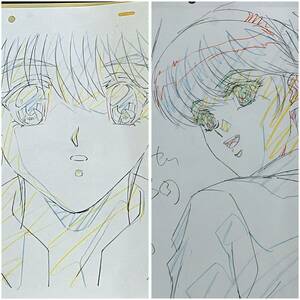 ときめきメモリアル 原画 11枚 藤崎&清川／[セル画 cel genga] ときメモ