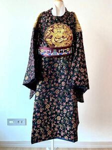 パジチョゴリ 婚礼用羽織 王 韓国結婚式用 男性 ブラック 黒 チマチョゴリ