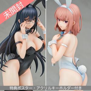 1円〜 [未開封] 特典付 黒バニー葵＆白バニー夏芽 イコモチ先生 1/6スケール フィギュア ENSOUTOYS グッドスマイルカンパニー 国内正規品