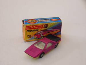 MATCHBOX Superfast No.75 ALFA CARABO 1970年・英国製　極美品・入手困難品