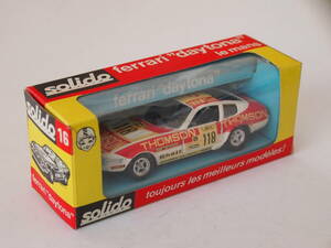 solido 1/43 16 Ferrari Daytona le mans フランス製　入手困難品