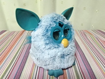 ▲　TOMY ファービー Furby　PA282　白水色　詳細不明　おそらく海外版　動作確認　本体のみ　人形　ぬいぐるみ_画像2