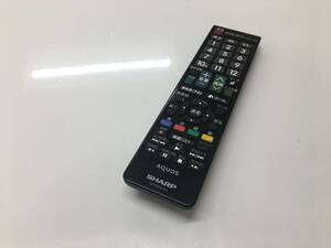 A20755)SHARP AQUOS GB130WJSA リモコン 中古動作品＊LC-32J10/LC-40J10など対応