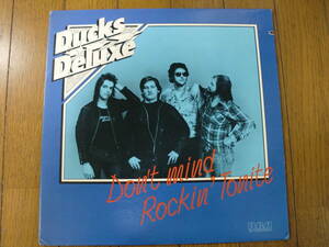 【レコード】DUCKS DELUXE / DON'T MIND ROCKIN' TONITE USA盤　カット盤　1978 RCA AFL1-3025 PUB ROCK