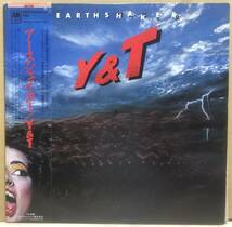 USハード　帯付国内オリジナル盤　Y&T / Earthshaker_画像1