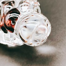 【レトロ】ガラス製 ぶどう 飾り 置物 クリスタル風 卓上 ヴィンテージ アンティーク 硝子 ガラス 玩具 フルーツ 果物 葡萄 ブドウ_画像7