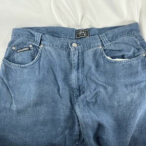 ★VERSACE ヴェルサーチ V2 CLASSICヴィンテージ ジーンズ ジーパン デニム パンツ メンズ サイズ36 ブルー S128の画像5