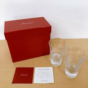 804*Baccarat バカラ GLASS JAPAN グラス ジャパン グラス 2点セット(デザイン違い) 未使用品