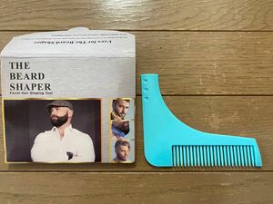 THE BEARD SHAPER髭(ひげ)用コーム くし カット シェービング スタイリング 髭(ヒゲ)剃り もみあげ 下顎 便利