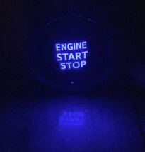 トヨタ　プッシュ　スタート　スイッチ　SW LED 打ち替え済み　ブルー　LED 8P 8ピン　TMIMB-3C1 ZRR80 ヴォクシー　エスクワイア_画像3