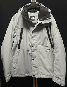 日本未入荷 新品 THE NORTHFACE STETLER INSULATED RAIN jkt　US-S　グレー　ノースフェイス ステトラーインサレーテッドレインジャケット