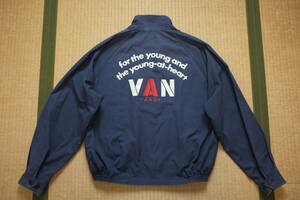 VAN・JAC・　スイングトップ　紺　size L~LL