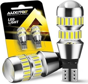 AUXITO T16 LED バックランプ 爆光 4倍明るさUP バックランプT16バックライトT16 / T15 4014 LE