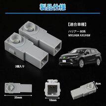 GIMUYA 新型 ハリアー 80系 フットランプ led インナーランプ トヨタ 車種専用 LEDルームランプ インテリア カス_画像5