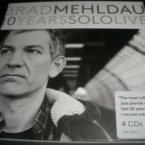 4CD 廃盤 ブラッド・メルドー 10 イヤーズ・ソロ・ライヴ 紙ジャケット Brad Mehldau 10 Years Solo Live Boxの画像1