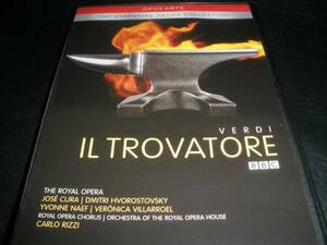 新品 DVD ヴェルディ トロヴァトーレ ホロストフスキー クーラ リッツィ コヴェント ガーデン 歌劇 Verdi Il Trovatore Cura Hvorostovsky