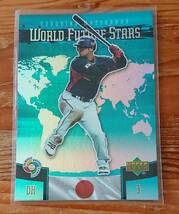 【松中信彦】2006 Upper Deck Future Stars【インサート】World Future Stars WBC-12 Nobuhiko Matsunaka Japan_画像1