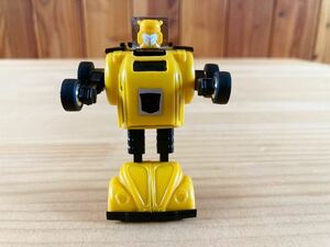 1980年代 当時物 トランスフォーマー バンブル ミニボット 変形 玩具 TAKARA 日本製 G1 シークレットエンブレム Transformers Bumblebee C