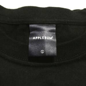 正規品 APPLEBUM アップルバム Doughboy L/S T-shirt 浮世絵風バックプリント 長袖Tシャツ カットソー L 黒 ブラックの画像9