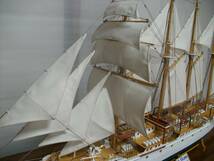 大型帆船模型『エルカノ号』（L=10４cm）完成品_画像6