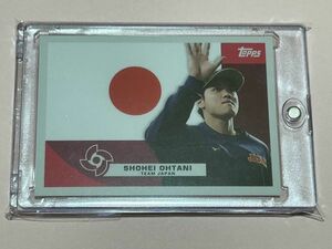 Topps 大谷翔平 WBC World Baseball Classic Global Stars 2023年 flag F-10