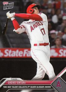 ［即決］Topps Now 大谷翔平 2023 シルバー・スラッガー賞受賞 24時間限定販売カード 2023年9月11日 OS-7