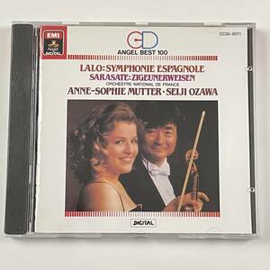 ラロ/スペイン交響曲/ムター＆小沢/LARO/SYMPHONIE ESPAGNOLE/MUTTER&OZAWA/アンネ＝ゾフィー・ムター/小沢征爾/中古CD