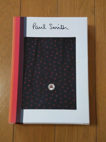 新品未使用　ポールスミスPaul Smith　トランクスM　ハートネイビー