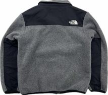 THE NORTH FACE ☆ デナリフリースジャケット キッズ 130 グレー ブラック 秋冬 タウンユース アウトドア キャンプ ノースフェイス■AM284_画像4