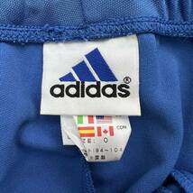 90s ☆ adidas ライトブルー ジャージ パンツ トラックパンツ O レトロ スポーツ ストリート 古着 ミックス オールド アディダス■Ja7230_画像6