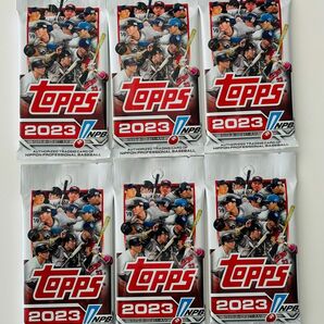 2023 Topps NPB Baseball Card 6パック トレカ 野球 カード