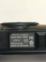 PENTAX ペンタックス コンパクトデジタルカメラ Optio WG-1 GPS 動作確認済み _画像10