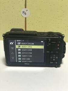Nikon ニコン COOLPIX AW110 5X WIDE OTICAL ZOOM コンパクトデジタルカメラ 動作確認済み 固定送料価格 2000 