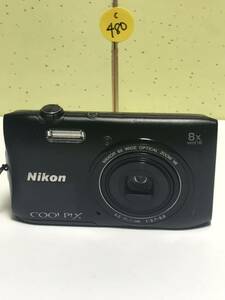 Nikon ニコン COOLPIX S3600 コンパクトデジタルカメラ 8X WIDE OPTICAL ZOOM VR 固定送料価格 2000 