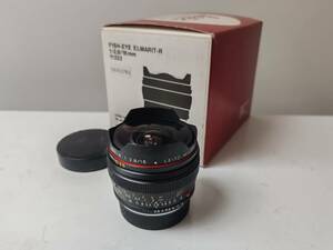 【極上品】Leica FISHEYE-ELMARIT-R 16mm F2.8 3cam 