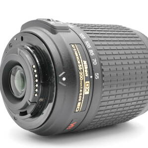 NIKON ニコン AF-S DX NIKKOR 55-200mm F4-5.6 G ED VR レンズフィルター付きの画像2